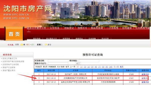拿证速递 沈阳美的时代城256套高层获预售许可